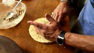 Easy Grilled Goat Cheese Quesadilla | SAM THE COOKING GUY