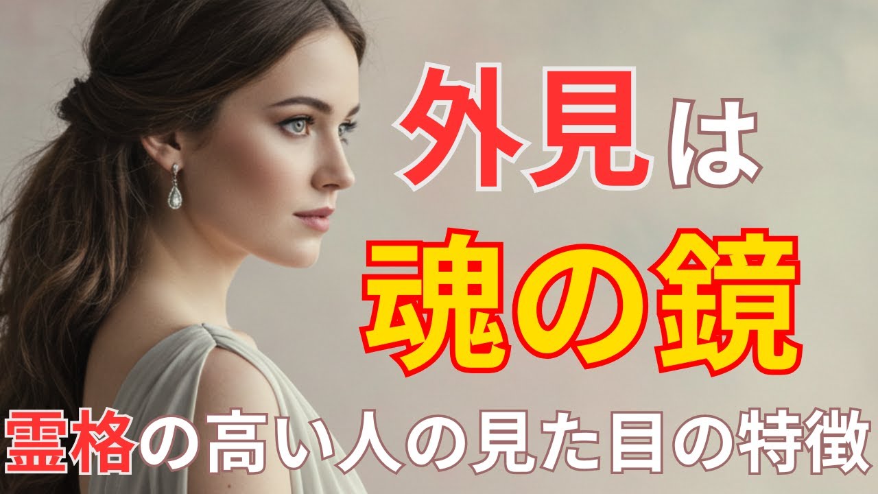 霊格の高い人に共通する外見と波動の法則 ｜ 魂の美しさと若く見える理由【 スピリチュアル 霊格 】