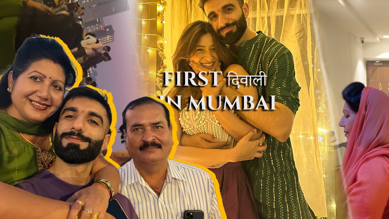 FIRST DIWALI IN MUMBAI *special vlog*