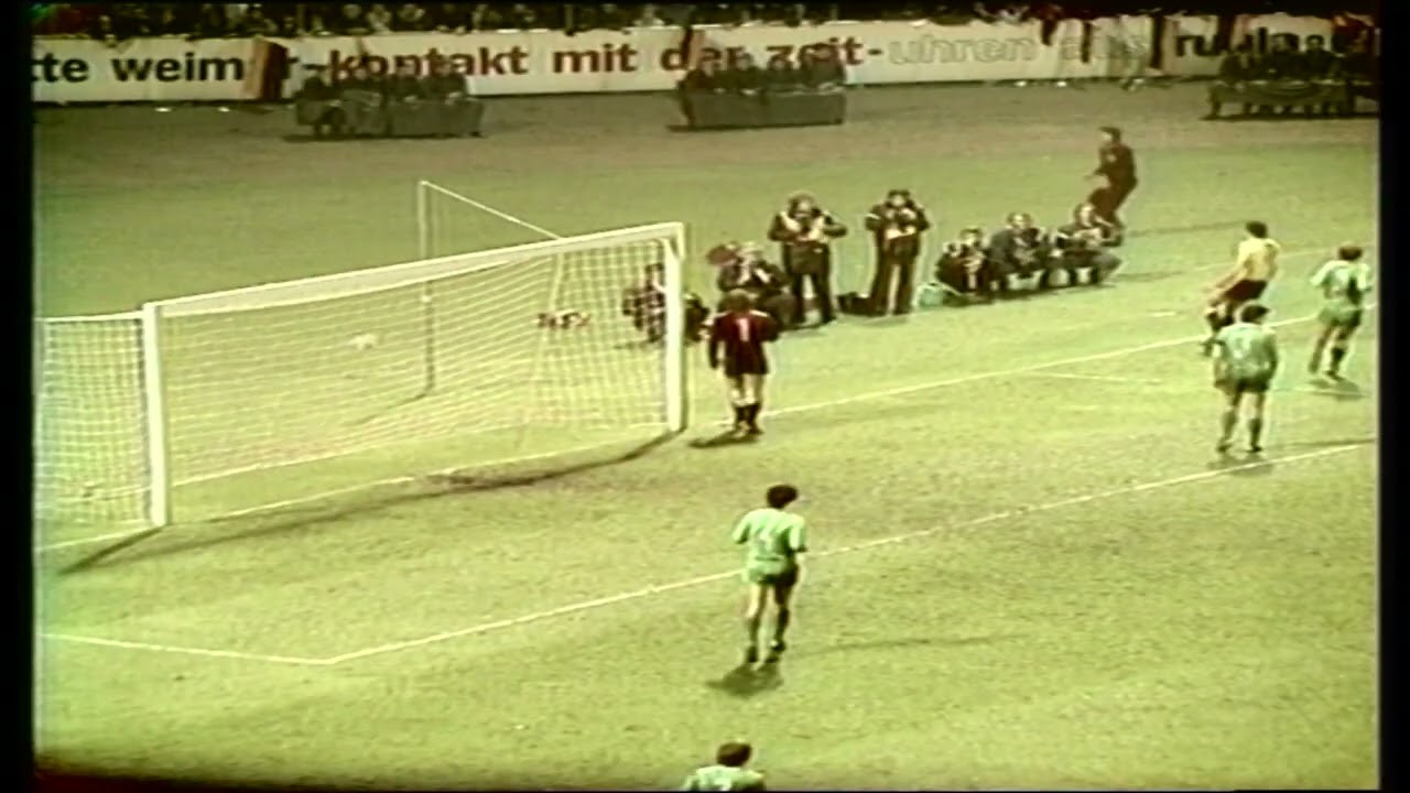 Galavorstellung von Dynamo Dresden gegen Ferencvaros Budapest