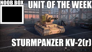 Unit of the week #308 (Sturmpanzer KV-2(r))