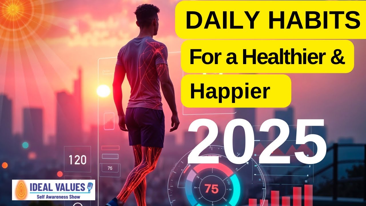 Daily Habits for a Healthier and Happier 2025 | Hindi Guide | Must ...