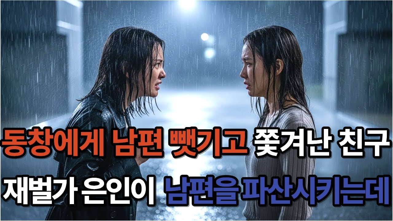 동창에게 남편 뺏기고 쫓겨난 친구를 보고 재벌가 안주인이 그 남편을 파산시키는데…