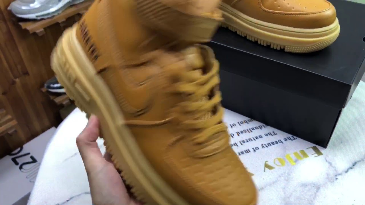 Nike Air Force 1 High Gore-Tex Boot Flax - CT2815-200