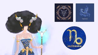 Inspired by Capricorn Zodiac in Khmer art 🇰🇭❤️Draw By D-willie screenshot 3