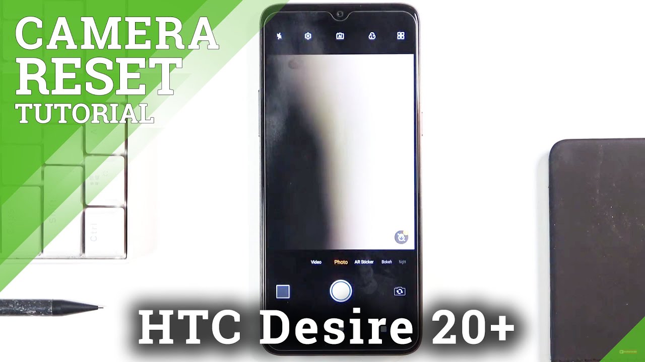 How to Reset Camera Settings in HTC Desire 20+ - Restore Camera Defaults