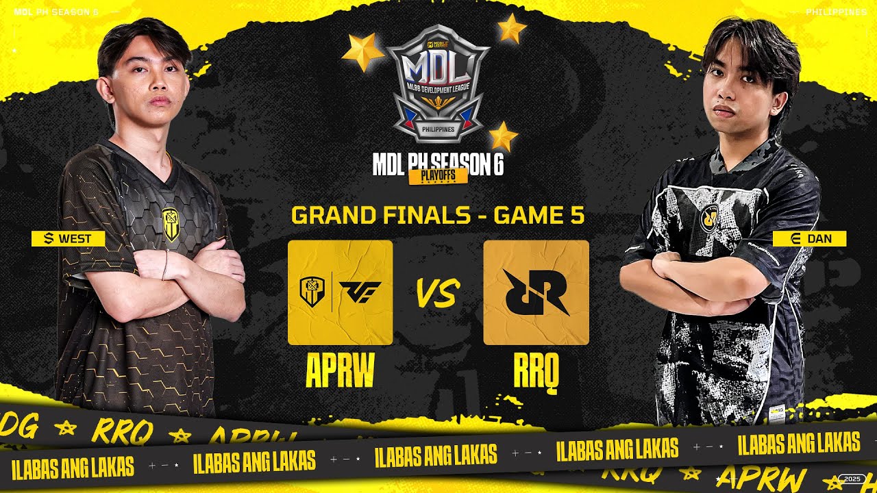 MDL PH S6 - GRAND FINALS - APRW vs RRQ - GAME 5