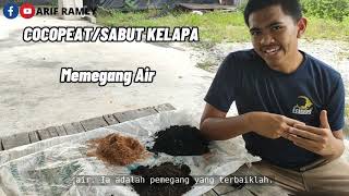 Pilih Media Tanaman TERBAIK - Perbezaan Cocopeat, Peatmoss dan Sekam Bakar