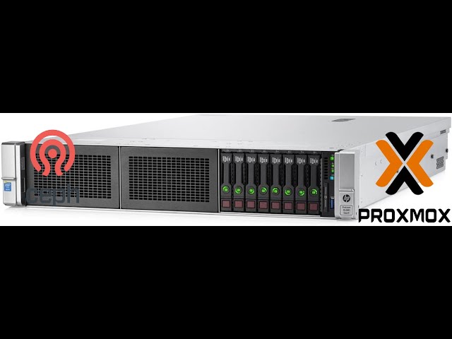 Proliant DL380 Gen9 - Proxmox Install - Ceph and Clustering