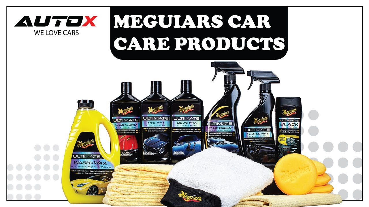 Meguiars Car Care Products at AutoX.pk YouTube