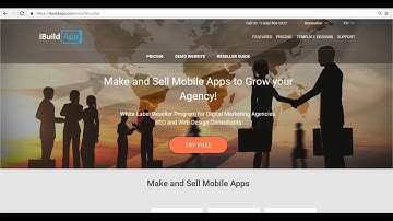 How to get and customize iBuildApp reseller site [subtitles]