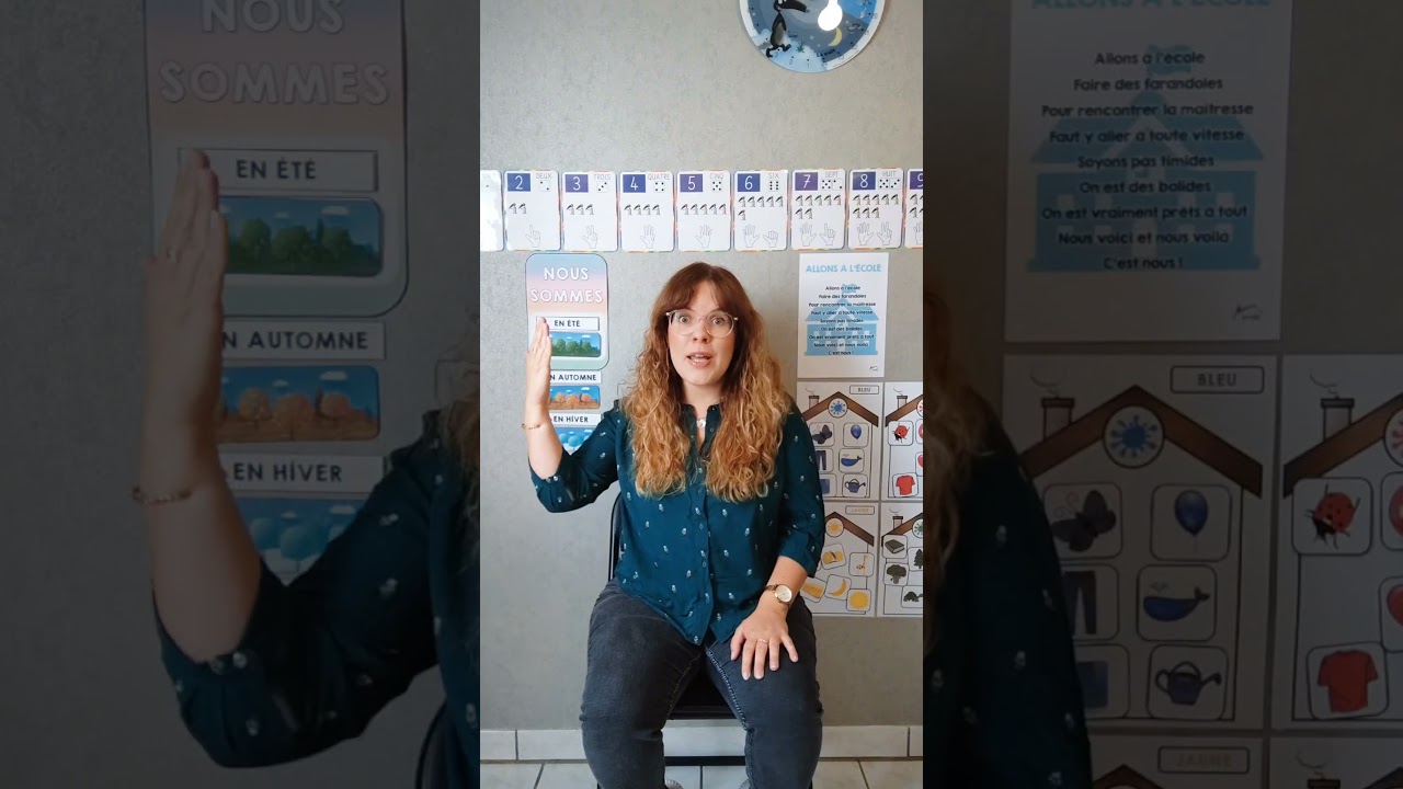 Comptine - Allons à l'école