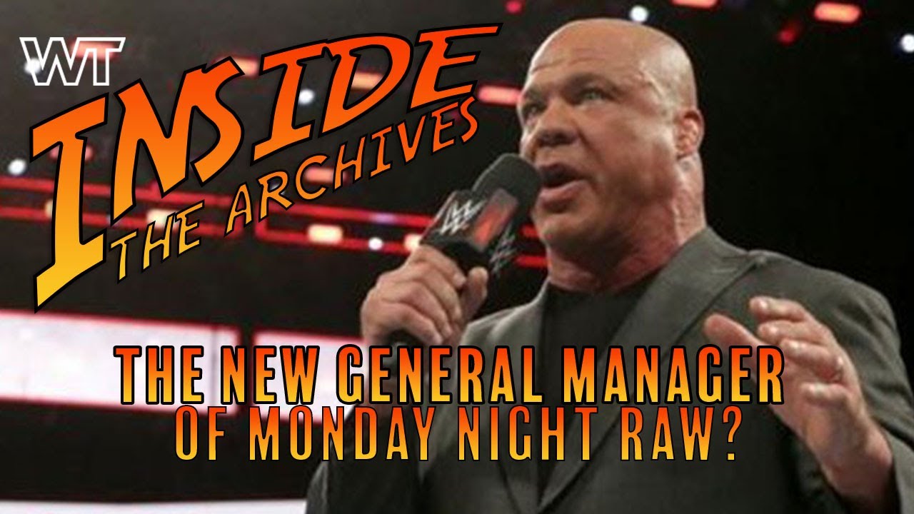 Wrestling Travel presents Inside The Archives: Introducing the new GM for WWE Raw - Kurt Angle