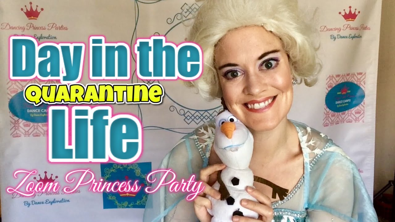 Day in the Life in Quarantine | Hosting a Princess Party via Zoom | The Studio Boss Network