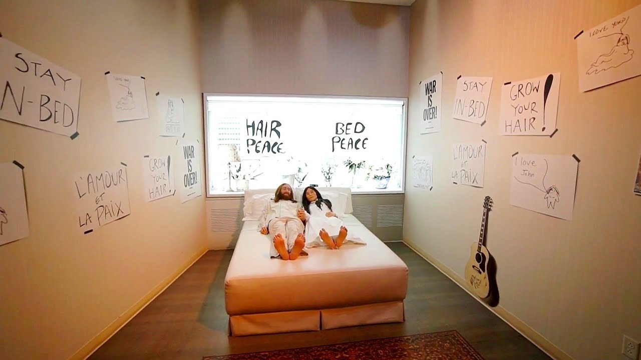 JOHN & YOKO in Wax! Montreal Grevin Wax Museum & Schwartz's Deli
