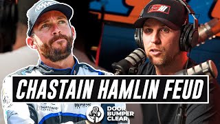 Denny Hamlin Answers if More Payback is Ahead for Ross Chastain | Door Bumper Clear