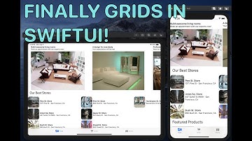 Using Grids in SwiftUI - Furniture Shop App Part 4