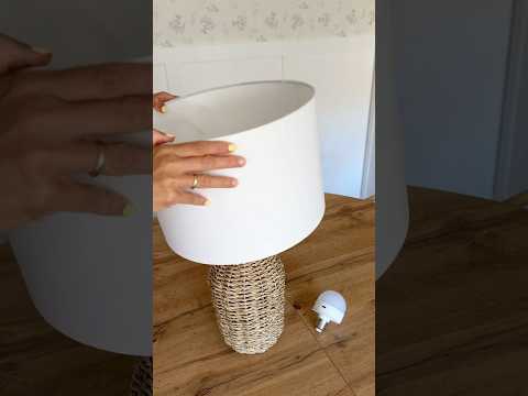 Mi nueva lámpara #diy #lamparas #diyhome #diydecor #proyecto #diyideas #lámpara #decoration #deco