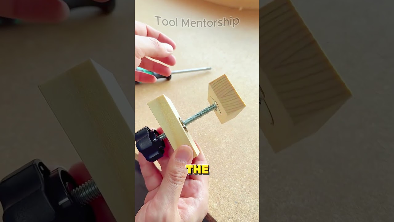 Build a Tiny Woodworking Vise from Scraps