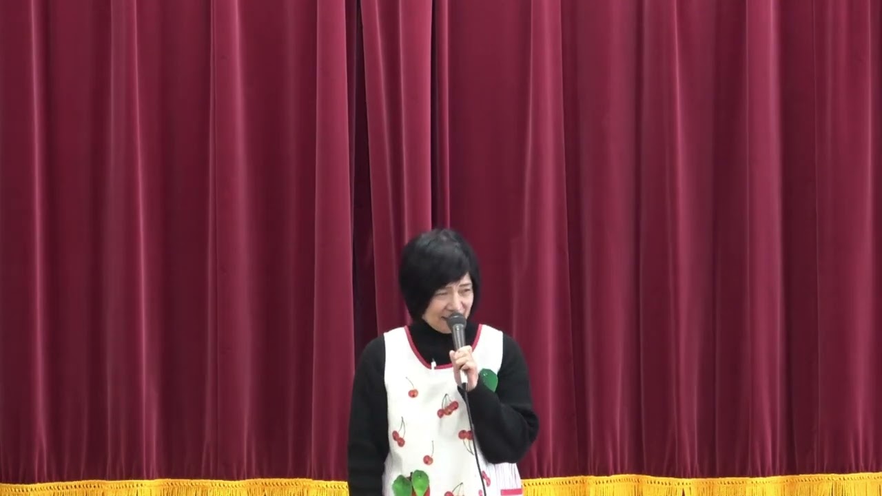 ともべ幼稚園　おわかれ会　教頭の話