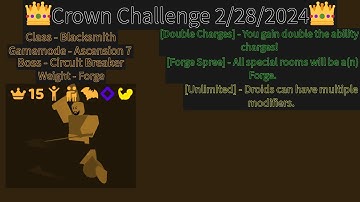 Crown Challenge 2/28/2024 - Randomly Generated Droids
