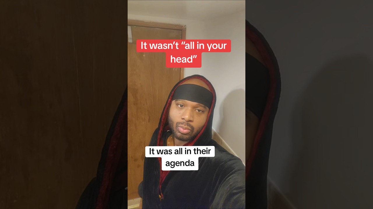 Title:It Wasn’t In Your Head — It Was Their Agenda 