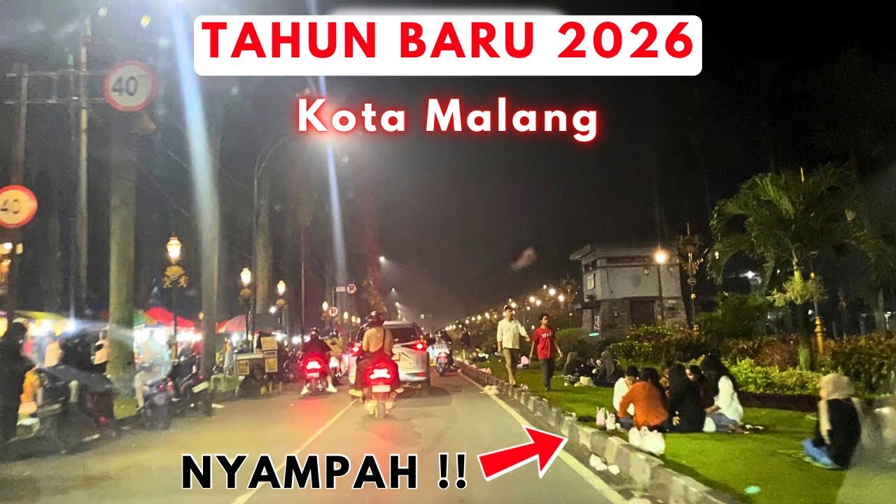 TAHUN BARU 2026 DI KOTA MALANG - Kalau nyampah mending di rumah saja