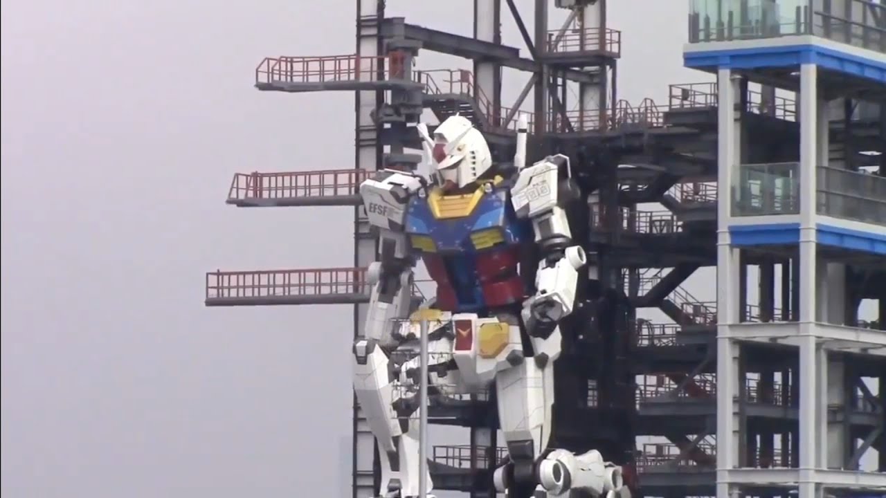 In Funzione Il Gundam Di 18 Metri A Yokohama Corriere Nazionale