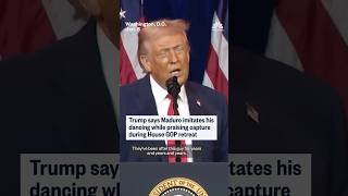 Trump Says Maduro Imitates His Dancing While Praising Capture During House Gop Retreat