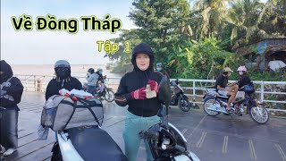 Hành Trình Mấy Chị Em Chạy Xe Về Đồng Tháp | Tập 1