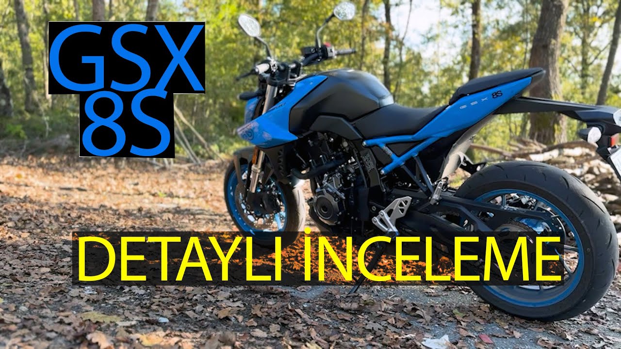 Suzuki GSX8S Detaylı inceleme | MT-07'den iyi mi? - YouTube