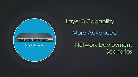 Huawei S5720-SI Series Switches Introduction