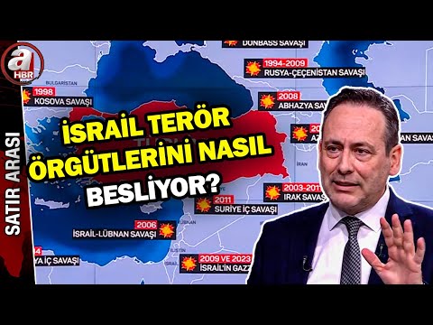 İsrail terör örgütlerini nasıl besliyor? Türkiyeye kimler diz çöktürmek istiyor? 