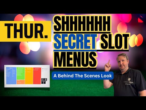 Secret Menus of Slot Machines Revealed 🤫 Ever Wondered What Slot Attendants and Techs Can Do?