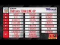 TABtouch Team Lists Round 4 - Thursday Night