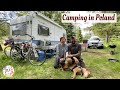 Camping in a 20 year old camper in Poland | Czaplinek | Poland