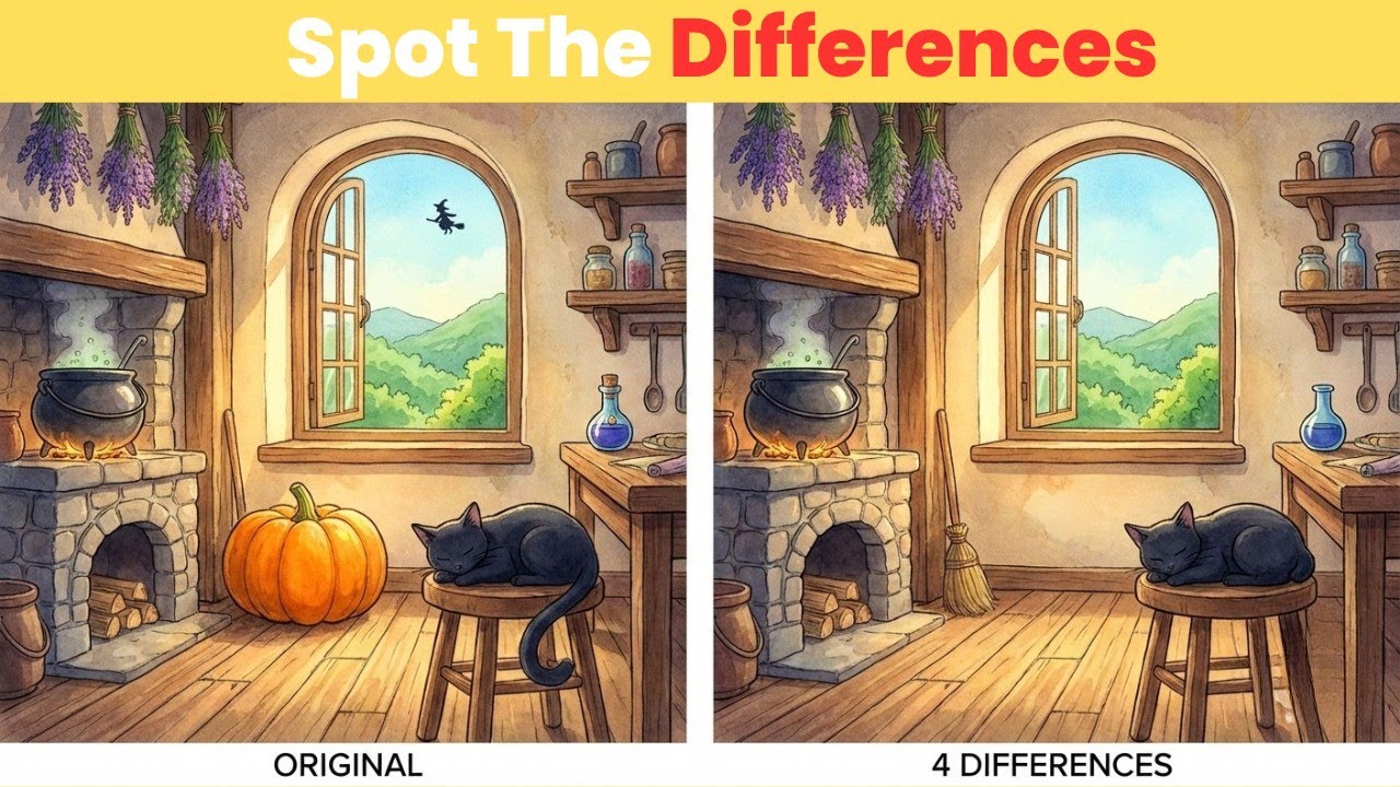 Can YOU Find All 4 Spots Before Time Runs Out? ⏳| The Marathon Quiz |