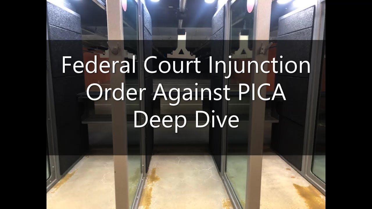 Federal Court Injunction Order Against PICA Deep Dive.