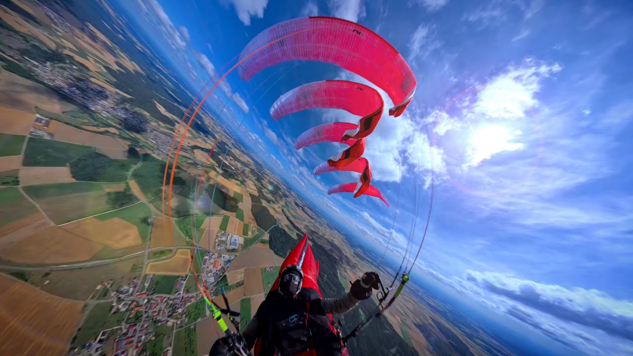 My furthest flight so far - 250k XC Paragliding Hyperlapse