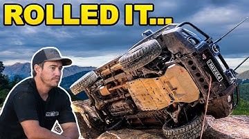 DRIVELINE EXPLOSION, Roll Over and Sooty panel damage... Who got towed out? 😳