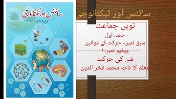 MAHARADTRA BOARD 9TH STD URDU MEDIUM SCIENCE & TECHNOLOGY:-IST CHAPTER 1ST:-MOTION( VIDEO IST)