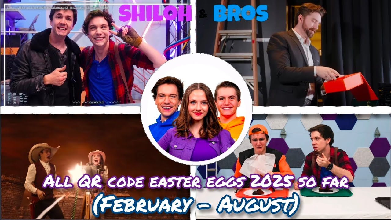 Shiloh&Bros All Secret QR Code Easter Eggs 2025 So Far (February - August)
