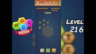 Word Seeker Level 216 Walkthrough