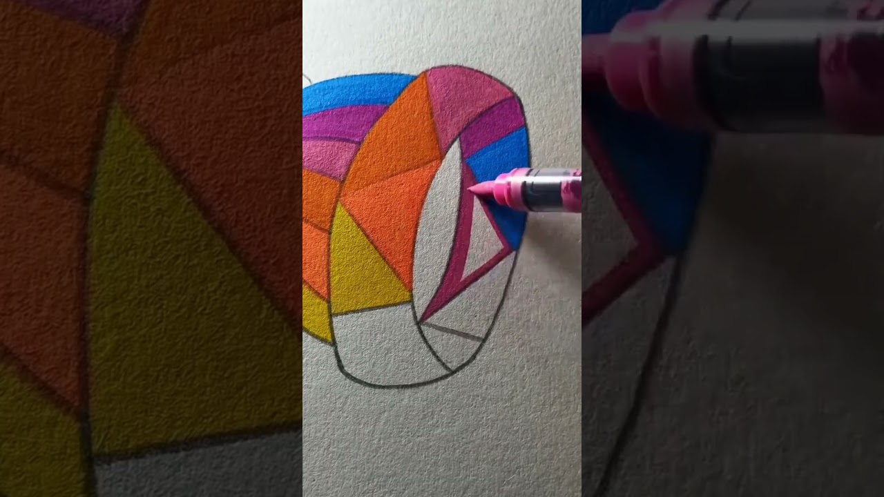 Winter Cap Drawing Color Filling | Kids Coloring Video 