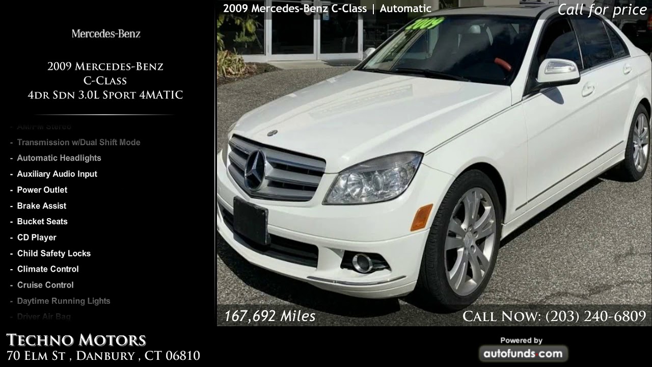 Used 2009 Mercedes-Benz C-Class | Techno Motors , Danbury , CT - SOLD