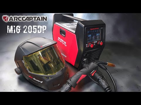 Best bang for your buck Mig welder! Arccaptain Mig 205DP.