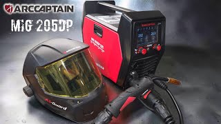 Best bang for your buck Mig welder! Arccaptain Mig 205DP.