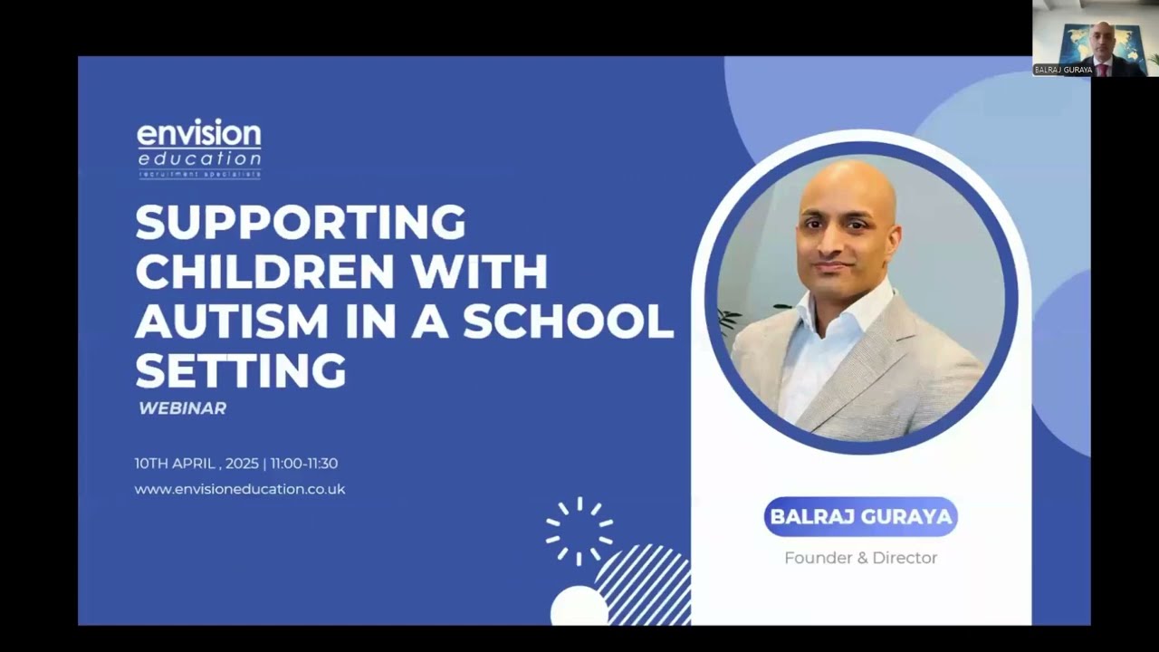 Supporting children with Autism in a school setting