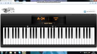 Tes 5 Skyrim-Soundtrack Virtual Piano