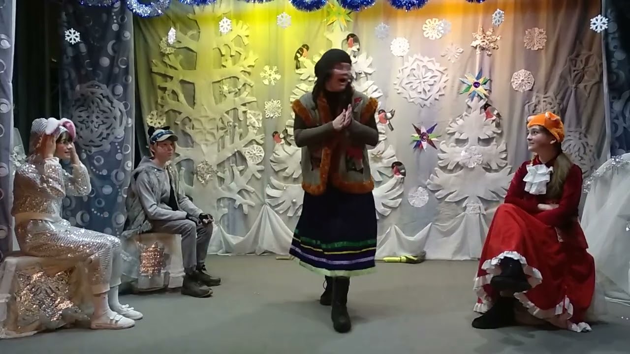 Подарок Бабушки Яги. Спектакль теаьра "Маладик". Режиссер Шабанова Н.Н.